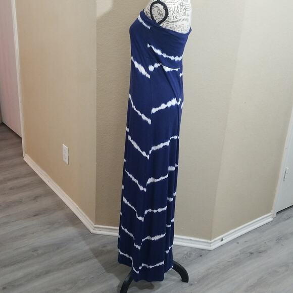 Zig zag stripe dress size large - Picture 2 of 5